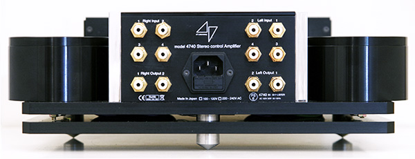 Model 4740 Control Amplifier  “Kaname” ,Model 4739 Power Amplifier  “Fudou” 